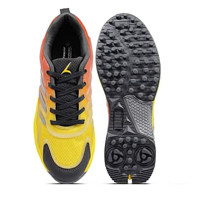 High Performance Cricket Shoes - Ultimate 2251-Yellow