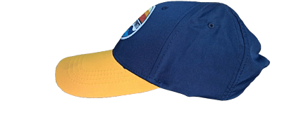 Mens Sports Cap yellow-navy