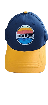 Mens Sports Cap yellow-navy